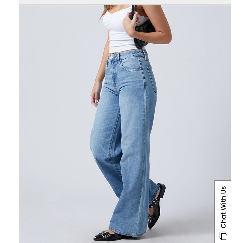 Pacsun Jessie High Rise Baggy Jeans 24 NWT - Picture 7 of 8